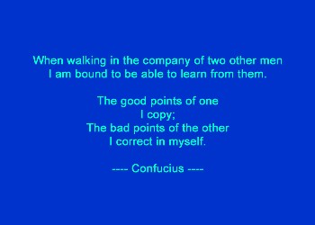 Company of Men - Confucious